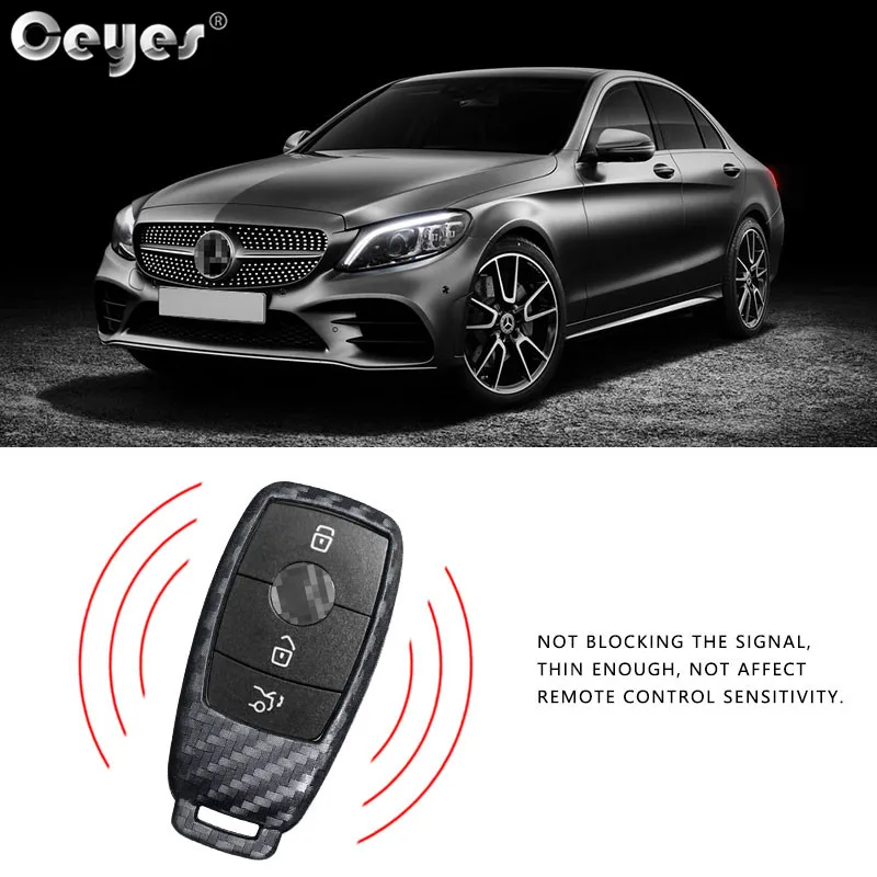 Защитный чехол Ceyes для смарт-ключей Mercedes Benz Class E200 E260 E300 W213 2018 S | Автомобили и