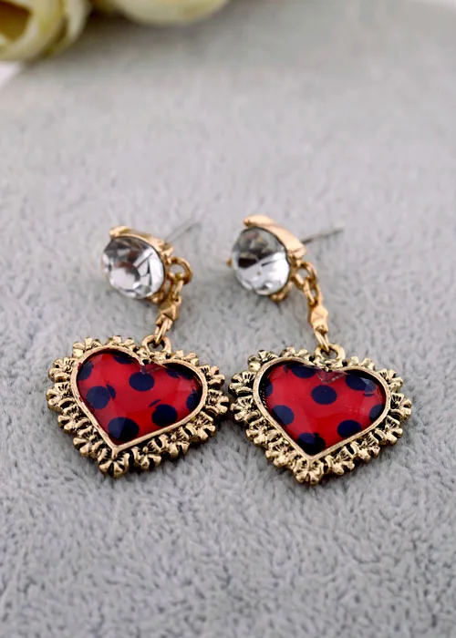 Серьги в горошек Женские love Заводские оптовая закупка|earings fashion|earrings antiqueearring stopper |
