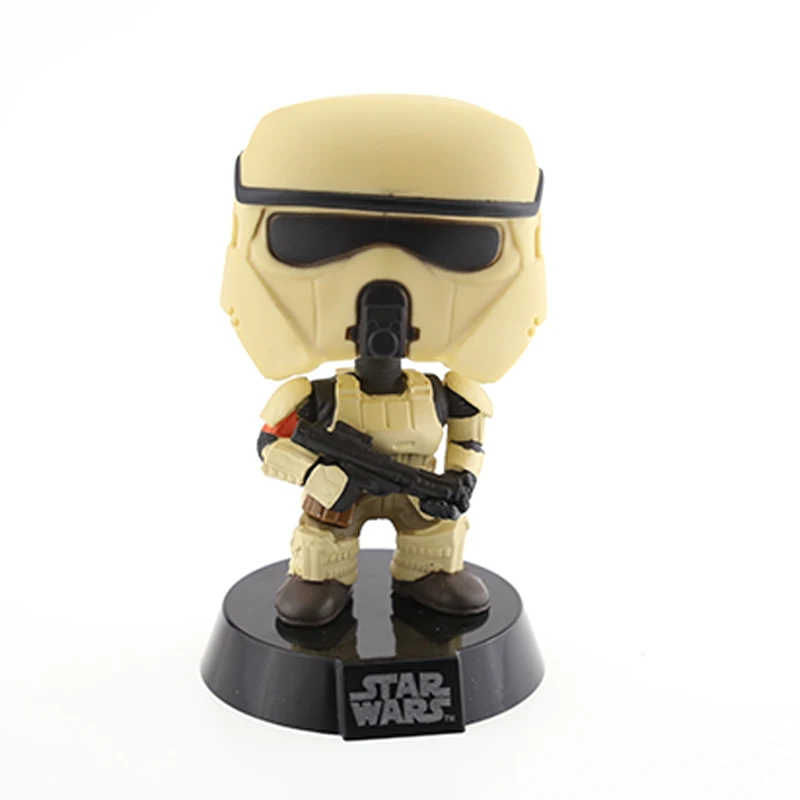 Новинка, 10 см, Звездные войны, Дарт Вейдер, KYLLO REN YODA PHASMA Darth MAUL, BB-8, фигурка, качающаяся голова, Q Edition, для украшения автомобиля