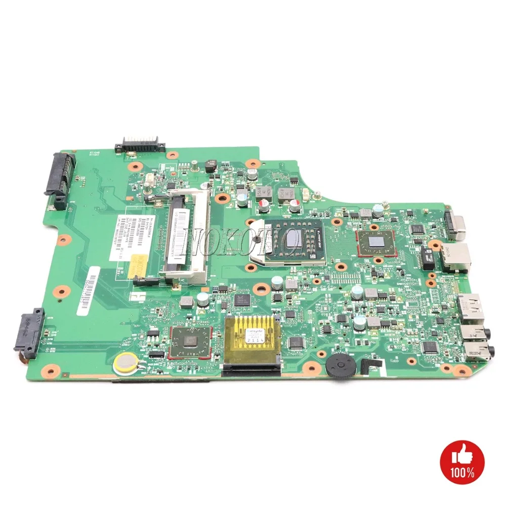 Материнская плата NOKOTION V000185580 V000185560 для ноутбука Toshiba Satellite L505 L505D 1310A2250810 DDR2