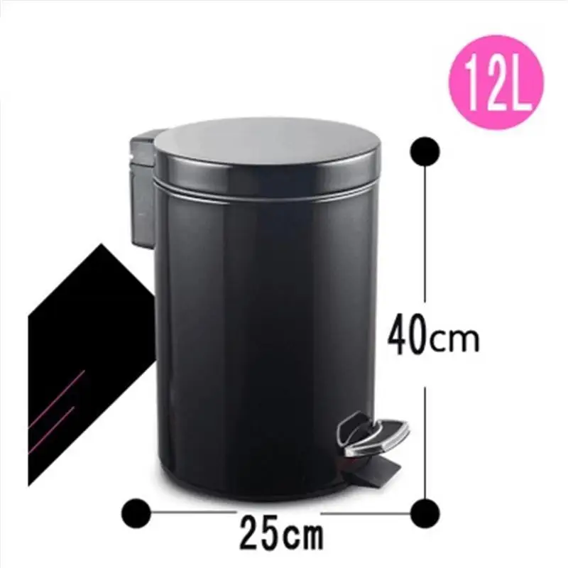 Number 9 Oficina держатель для мусорного мешка автомобиля Trashcan De Cuisine Basurero Cocina педаль корзина для мусора Poubelle Cubo Basura мусорная корзина - Цвет: Number 9