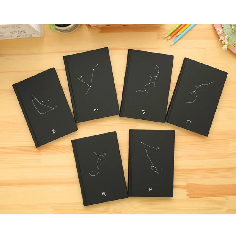 Креативные тренды двенадцать созвездий блокнот в твердом переплете милый