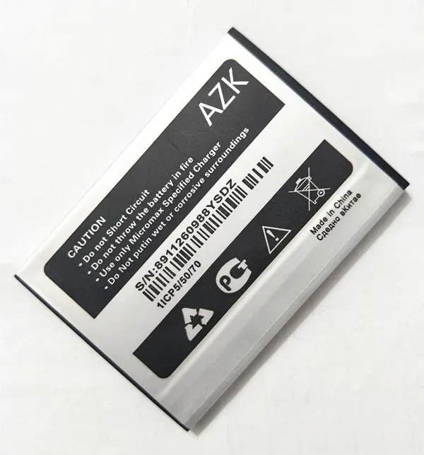 AZK новый аккумулятор 2500 мАч для micromax Wileyfox Swift E313 запасные батареи сотового