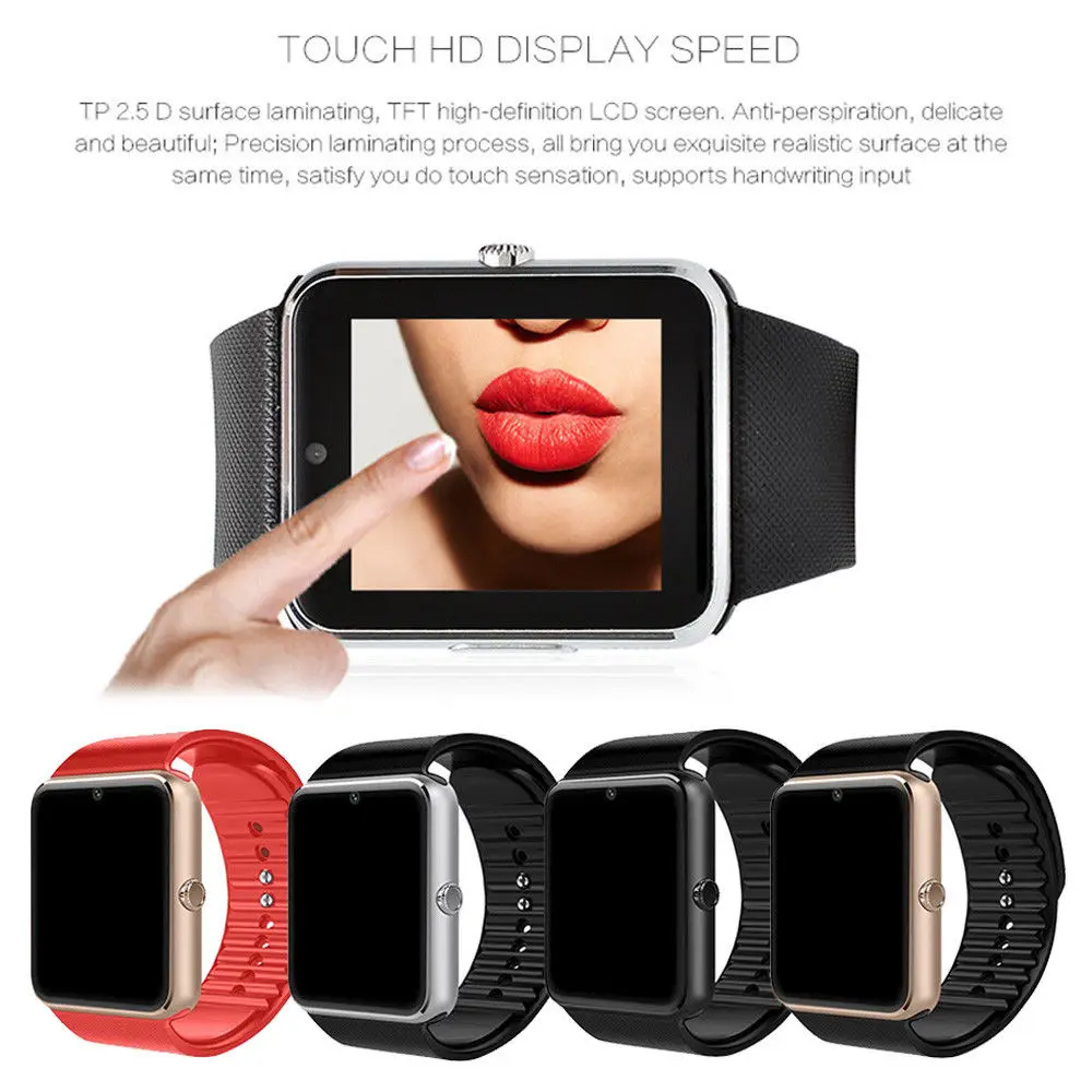 Timethinker GT08 Смарт часы для мужчин Bluetooth Вызов женские умные Relogio 2G GSM sim-карта с
