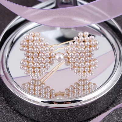 1 шт. модные женские туфли для девочек хрустальные стразы шпильки бант заколки