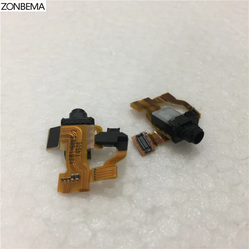 ZONBEMA 50 шт./лот ушные Наушники разъем для наушников аудио гибкий кабель Sony Xperia Z3