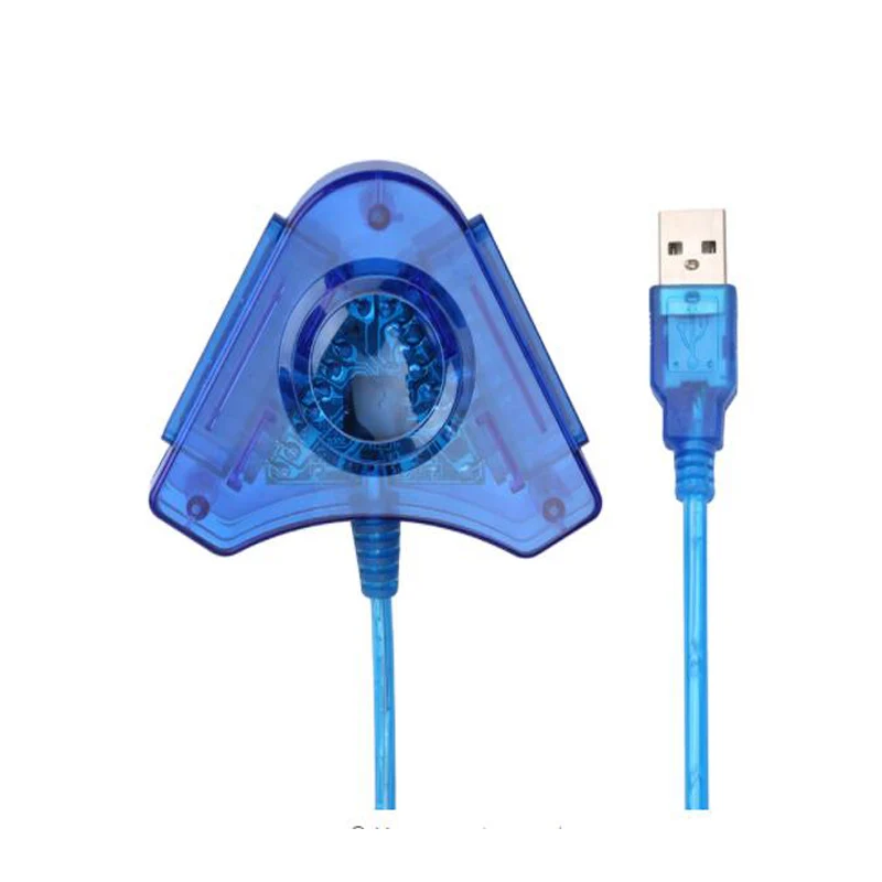 Контроллер USB адаптер геймпада для Sony PS2 контроллеры двойной Порты и разъёмы