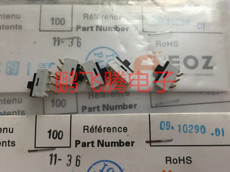 Оригинальный новый 100% 09.10290.01 Гибкая ножка 3pin 2gear боковой переключатель