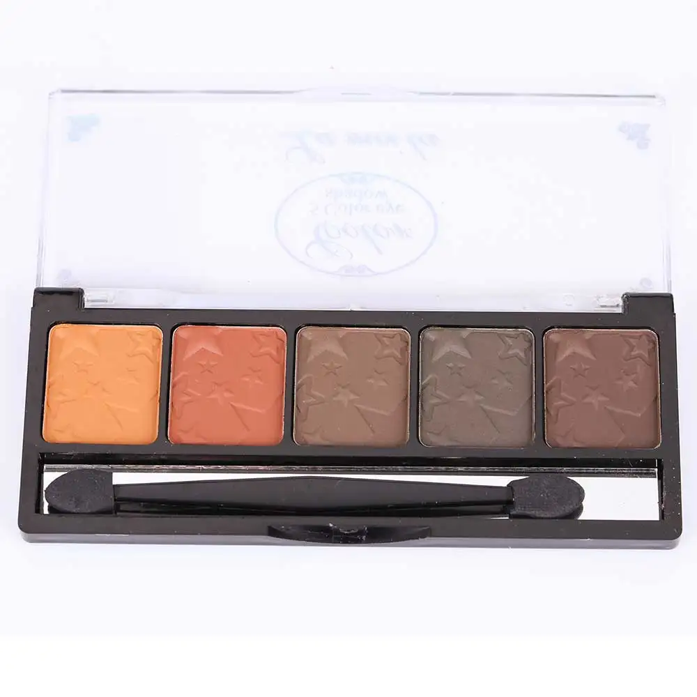 Tomtosh 1pc5 цвет теней для глаз земля матовый нюд Make-Up палитры |