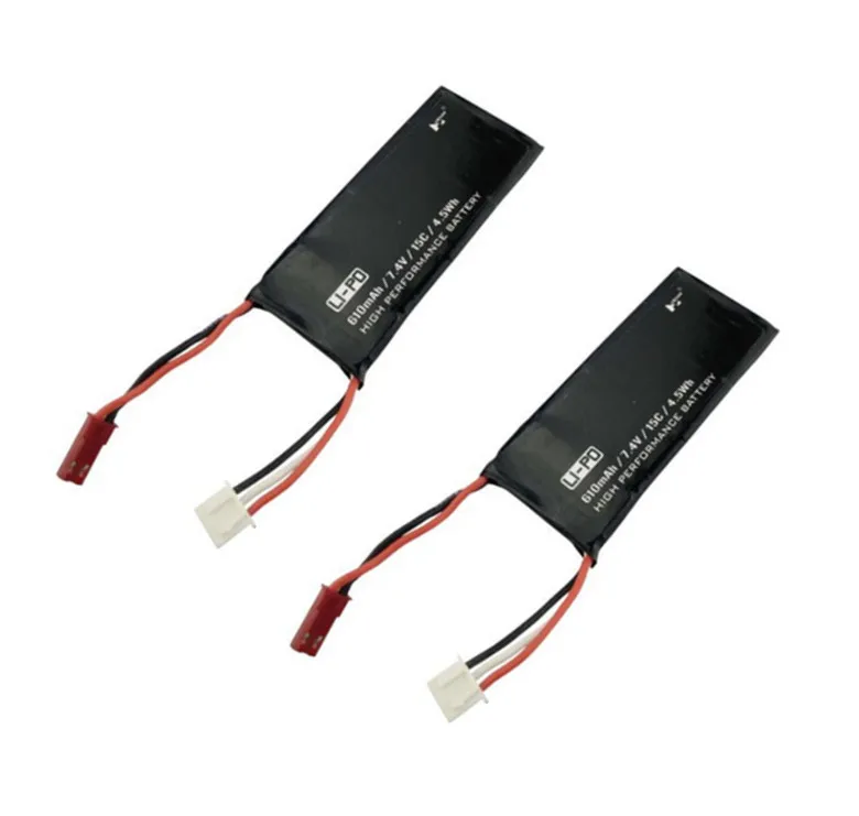 BLL 2 шт. Hubsan X4 H502S H502E RC Квадрокоптер запасные части 7 4 в 610 мАч H502 16 батарея для FPV