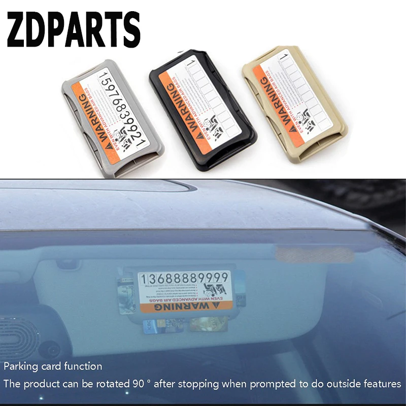Автомобильный Зонт ZDPARTS с номером телефона наклейка для парковочной карты Hyundai