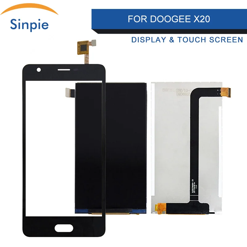 Sinpie 100% тестирование работы ЖК-дисплей s 5 0 дюймов Для Doogee X20 Дисплей Сенсорный