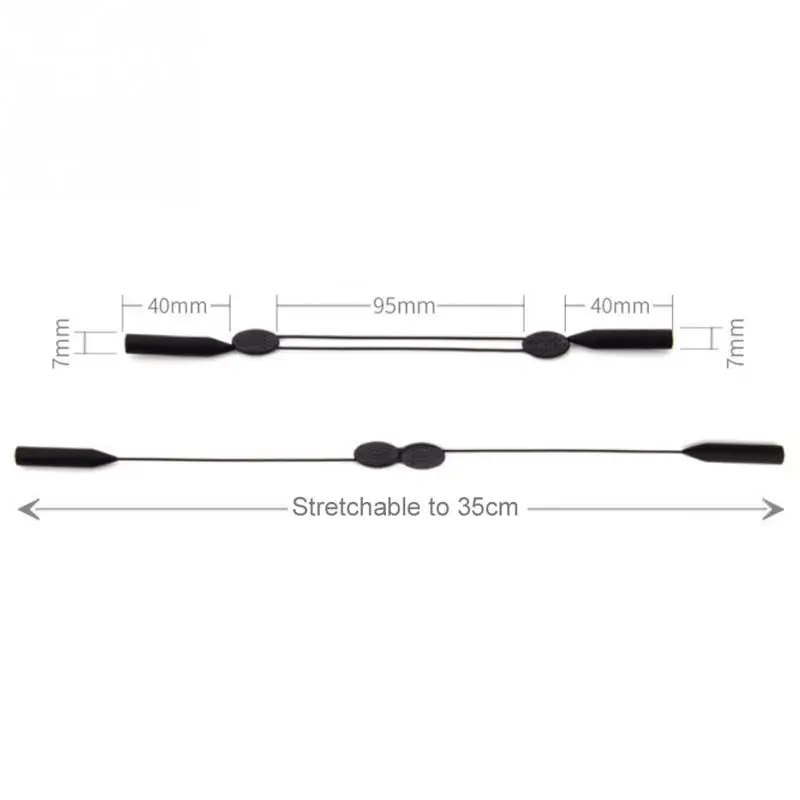 Силиконовые шнуры держатели для очков 25 см|Очки аксессуары| |