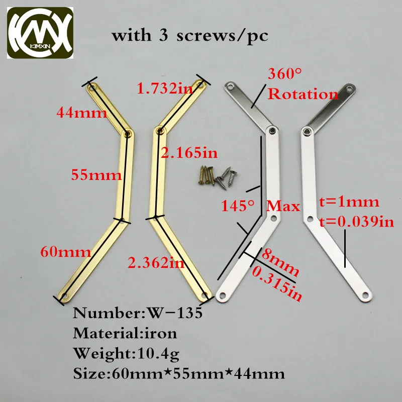 16 шт. деревянные петли для мебели 60 х55 мм|hinge furniture|folding hingewooden box hinge |