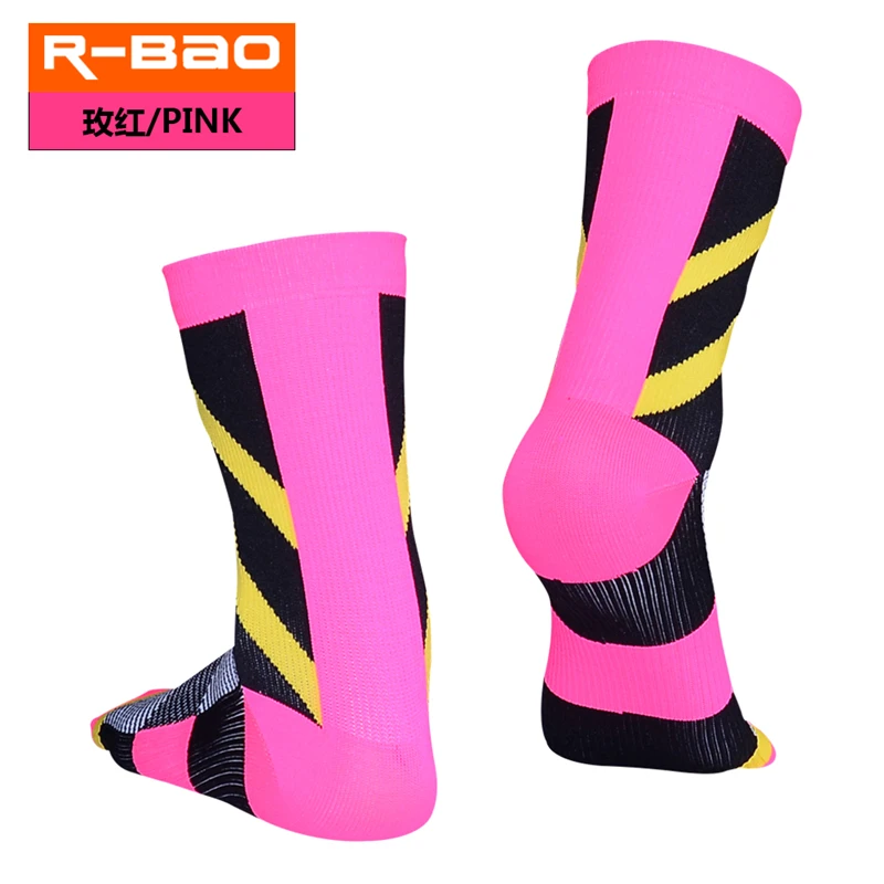 RB7804 R-Bao мужские велосипедные носки высокого качества спортивные анти-твист