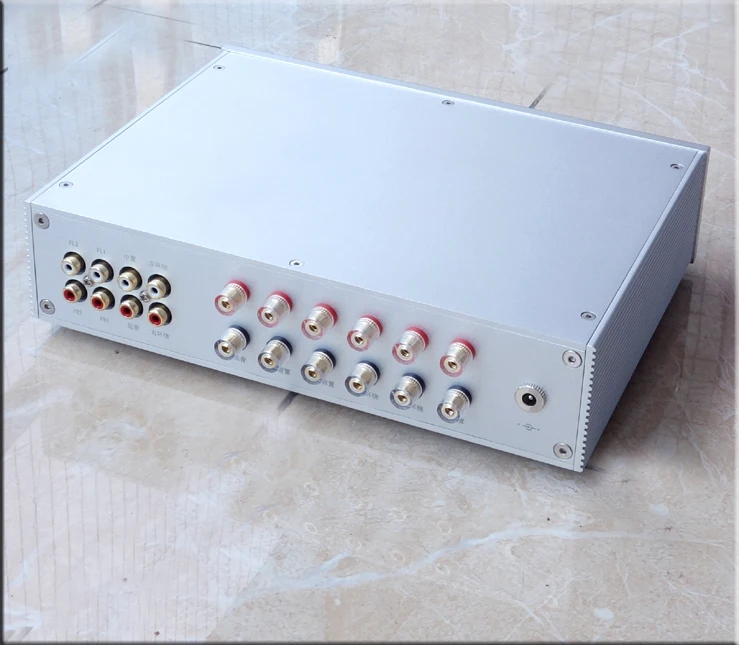 Breeze audio AD6 DC12 25V TPA3116D2 + M62446 NE5532 HIFI 50 Вт * 5 100 вт полный пульт дистанционного