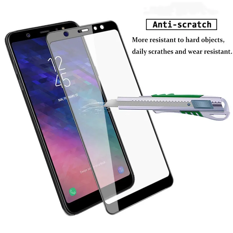 Защитное стекло для Samsung j4 2018 j6 на Galaxy j 4 6 4j 6j J42018 J62018 закаленное защита экрана