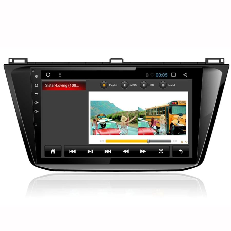 Автомагнитола Asvegen 10 2 дюйма Android 7 1 для VW Volkswagen Tiguan L 2016 Bluetooth автостерео