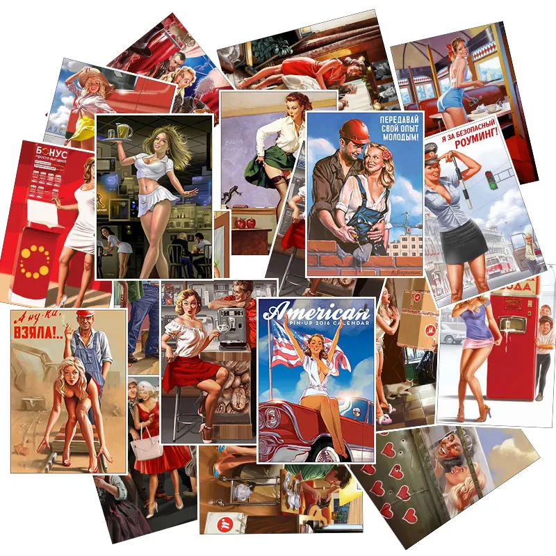 Наклейки для девочек 25 шт./упак. наклейки сноуборда багажа стайлинга автомобиля