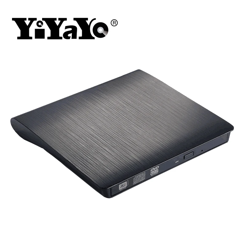 YiYaYo USB 3 0 внешний DVD/CD ROM привод горелка тонкий портативный драйвер CD/RW