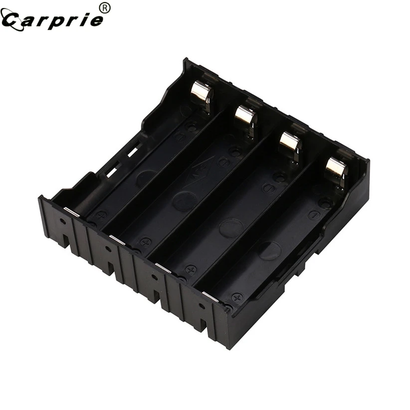 CARPRIE пластиковая перезаряжаемая батарея футляр для 4x18650 4 слота DIY зажим батарей