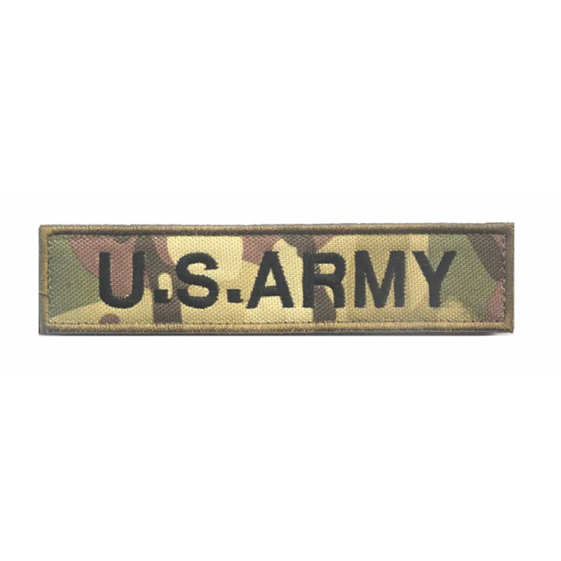 Личности полосы USARMY3D Вышивка Чехол для телефона на руку военный воин специальный