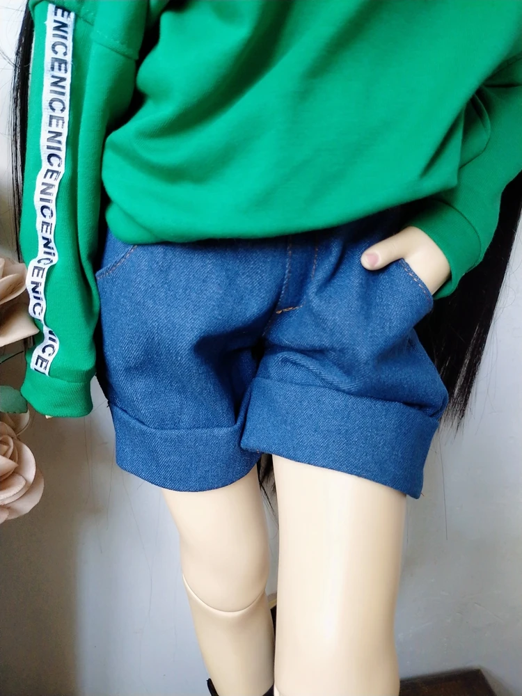 Кукольная одежда кукольные шорты аксессуары мода 1/6 SD BJD светильник синие