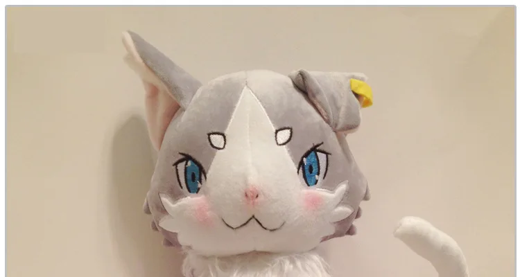 Плюшевая игрушка Кошечка Re Zero kara Hajimeru Isekai Seikatsu Natsuki Subaru Life от Puck Rem Emilia 25 см|doll plush