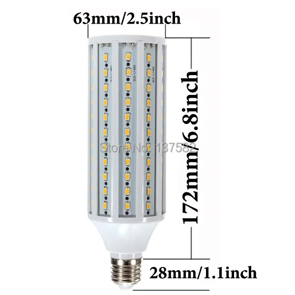 

E40 B22 E27 LED Corn Bulb 132pcs SMD5730 40W LED Bulb Light 360 degree 110V/220V Warm White/Cold White LED Corn Light
