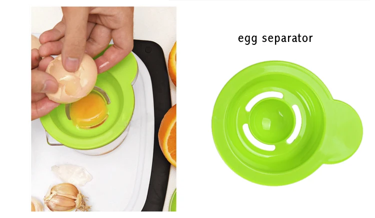 Высокое качество 1 комплект пластиковая новая воронка сеператор для яиц