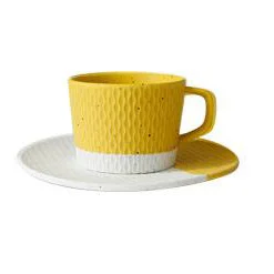 cup set Японская грубая керамика кофейные чашки итальянская сгущенная кофейная керамическая чашка, блюдечко для костюма послеобеденная чайная чашка кофейная чашка с набором посуды - Цвет: cup set