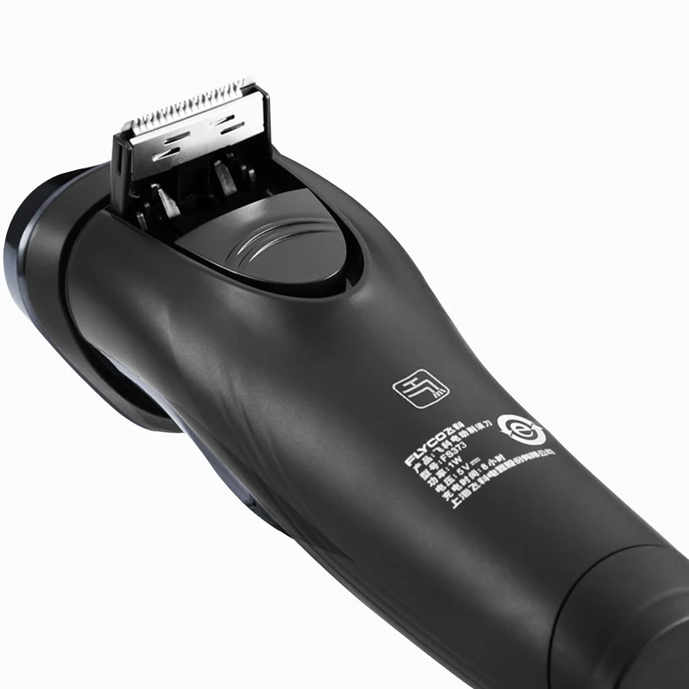 Flyco синяя бритва с тройным лезвием моющаяся Afeitadora Electrica Para Hombre Femme Мужская Rasuradora