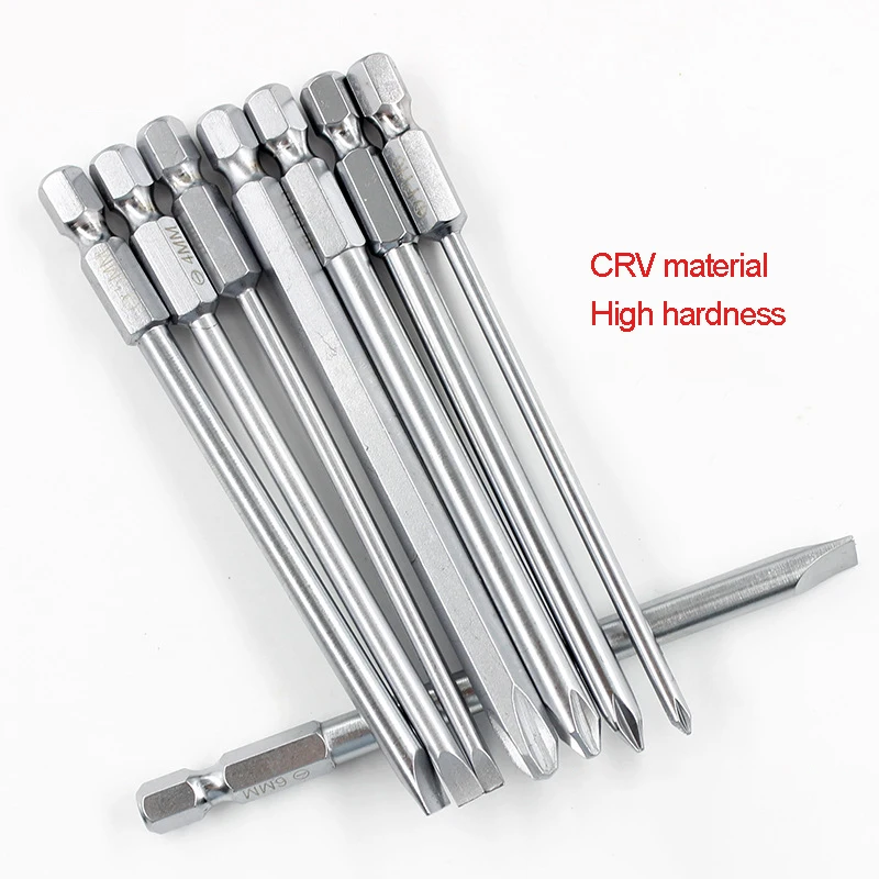 

9Pcs/set Precision Screwdriver Set 1/4"/6.35mm Phillips/Slotted Bits With Magnetic Multitool Home Appliances Repair Hand Tools