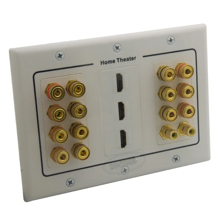 7 2 объемный динамик звуковая коробка настенная подставка типа банан лицевая