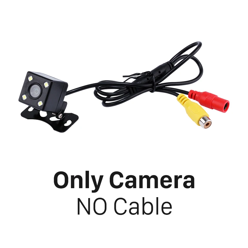 only camera Seicane Универсальный 4 светодиодный автомобильный парковочный Реверс заднего вида резервная камера 170 градусов широкоугольный HD высокой четкости - Название цвета: only camera