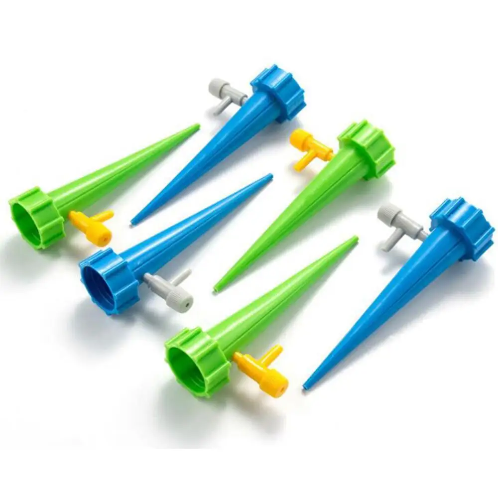 

12Pcs Adjustable Automatic Plant Watering Stakes Spikes Drip Irrigation Sets for Home Garden Water Irrigation System Kits