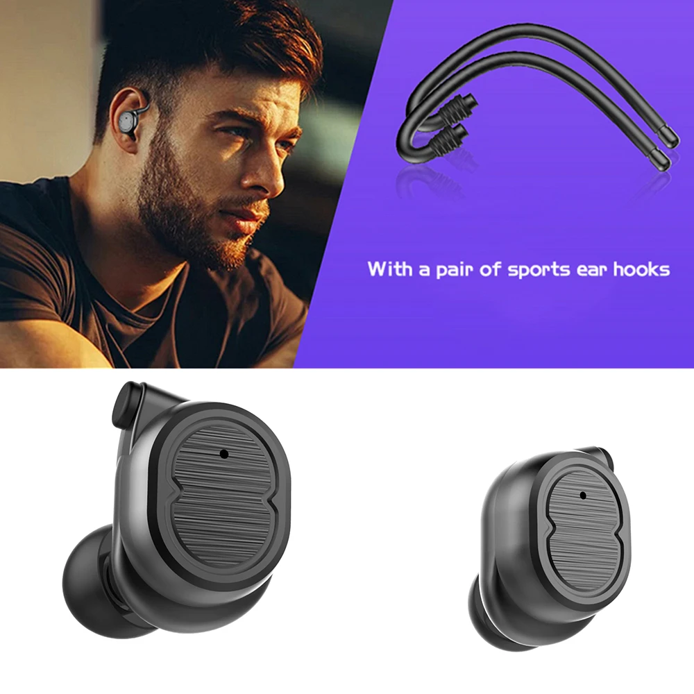 TWS-8 беспроводные Bluetooth наушники мини-гарнитура с сенсорным управлением V5.0 стерео