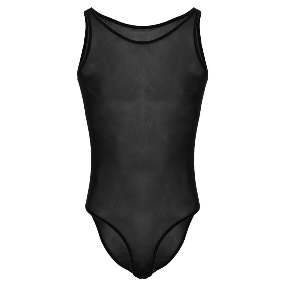 Новинка 2019 сексуальное мужское нижнее белье сетчатый прозрачный трико стринги