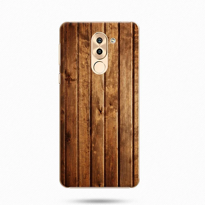 New Fashion Wood Series Hard PC 5.5inch For Huawei GR5 2017 Casex Pure color Stripe Back Cover Case | Мобильные телефоны и
