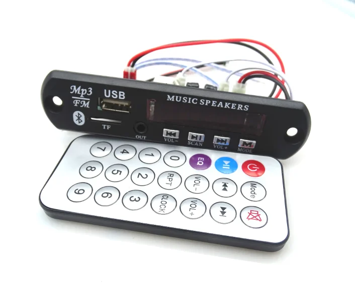 A25 Горячая распродажа! USB TF радио Bluetooth MP3 WMA декодер доска 12 V беспроводной