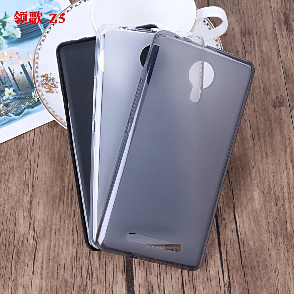 Для Leagoo T5 /Z5 полупрозрачный ультратонкий Силиконовый ТПУ Мягкий защитный чехол