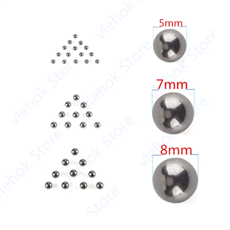 5mm 7mm 8mm Ball replace for BOSCH DEWALT HITACHI MAKITA METABO HILTI Milwaukee Worx electric Hammer pick percussion drill tools