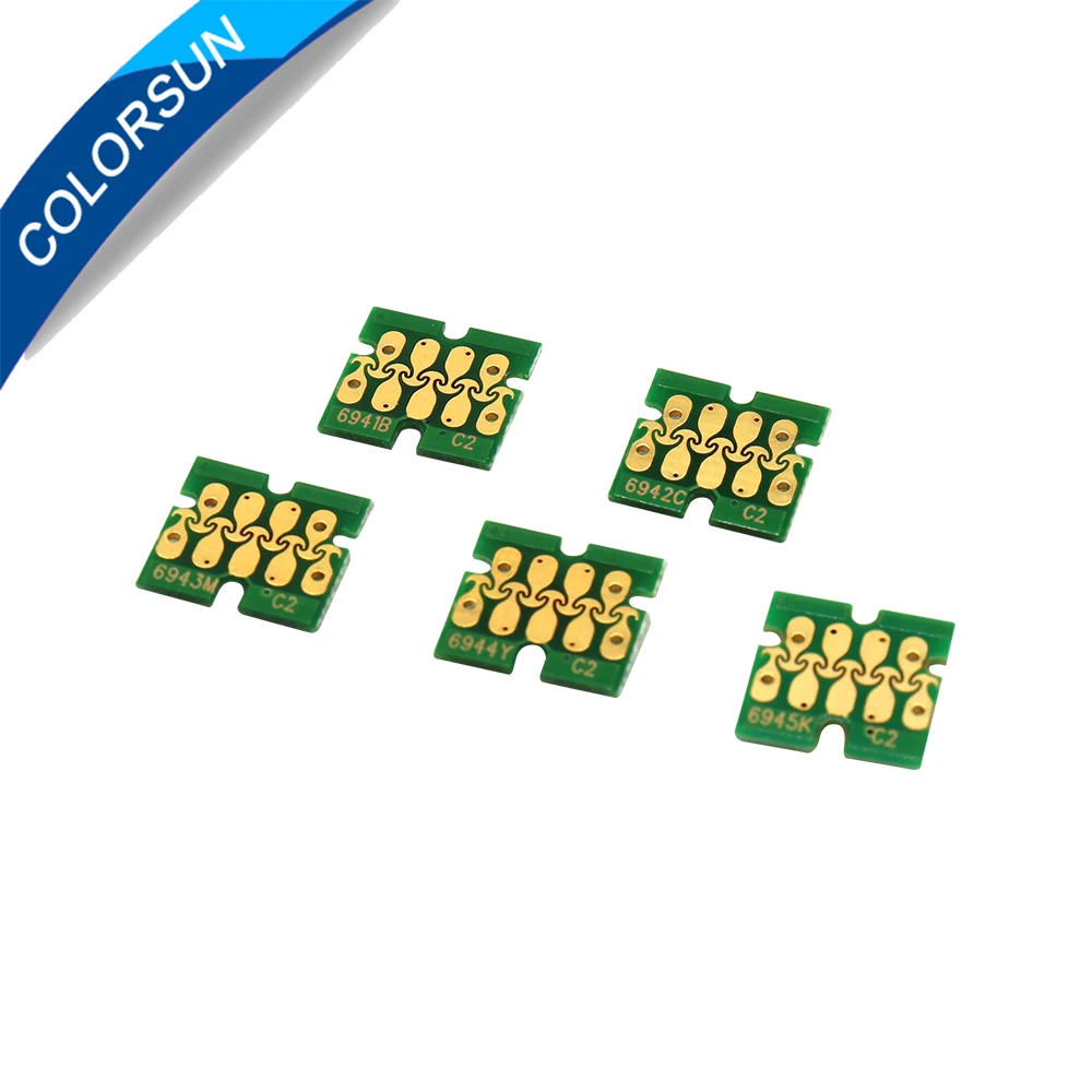 10 шт. чипы для Epson T3000/T5000/T7000/T3070/T5070/T7070/T3200/T5200/T7200/T3270/T5270/T7270 | Компьютеры и офис