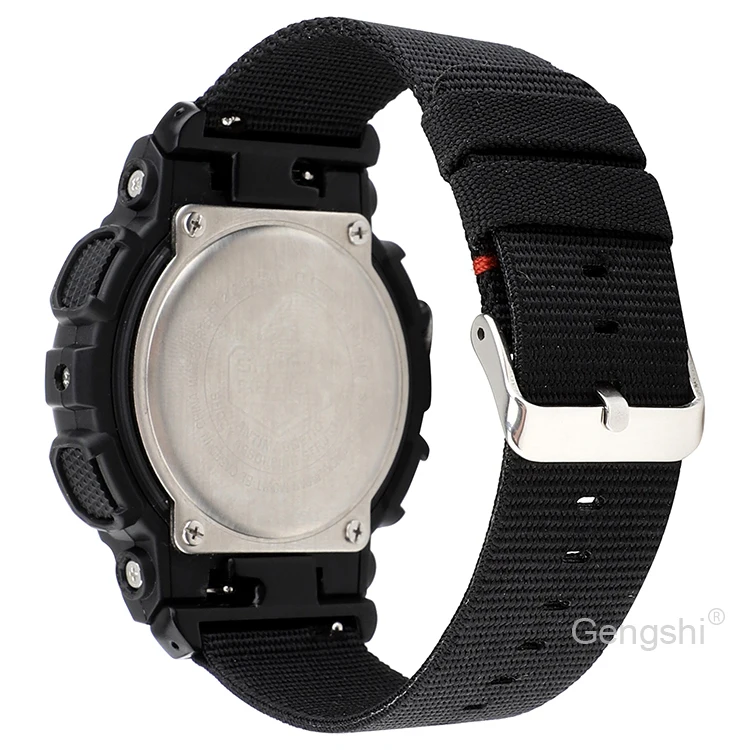 Ремешок нейлоновый для часов 16 мм подходит Casio G Shock GA 700 710 300 310 100 110|Ремешки часов| |