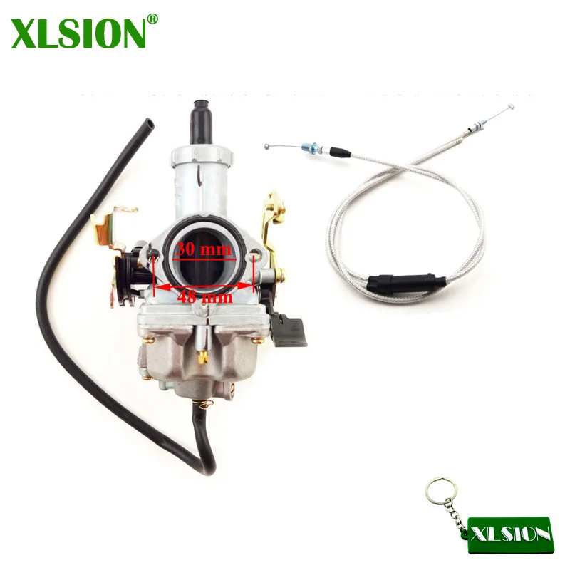XLSION 30 мм PZ30 Карбюратор с газовой дроссельной заслонки для Keihin 200cc 250cc Dirt Pit Bike ATV Quad 4