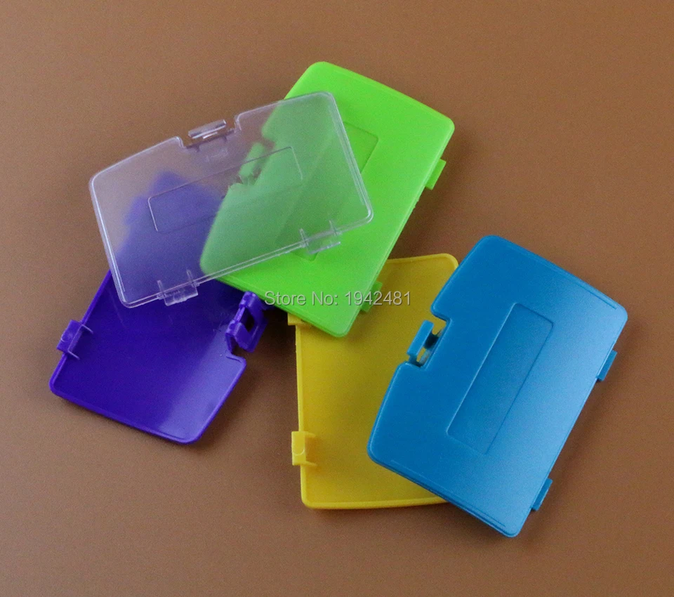 OCGAME для GBC Крышка батарейного отсека Gameboy Advance 5 цветов на выбор 10 шт./лот |