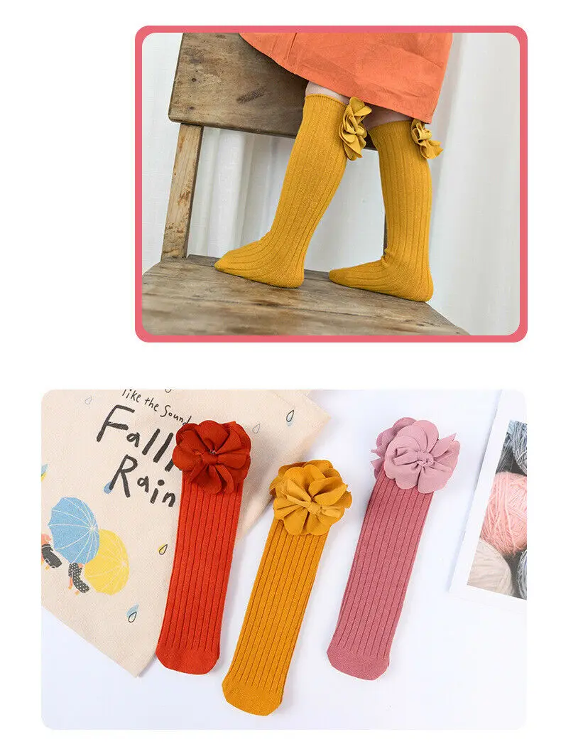 Newborn Baby Girls Socks Summer Spring Mesh Kids Bow Knee High Long Tube Sock Sokken Princess Infant Calcetines |