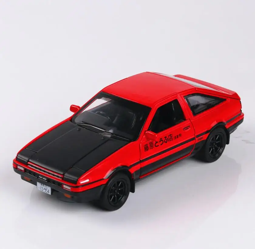 1/32 Diecasts & Toy Vehicles TOYOTA AE86 супер модель автомобиля со звуком и светильник коллекция