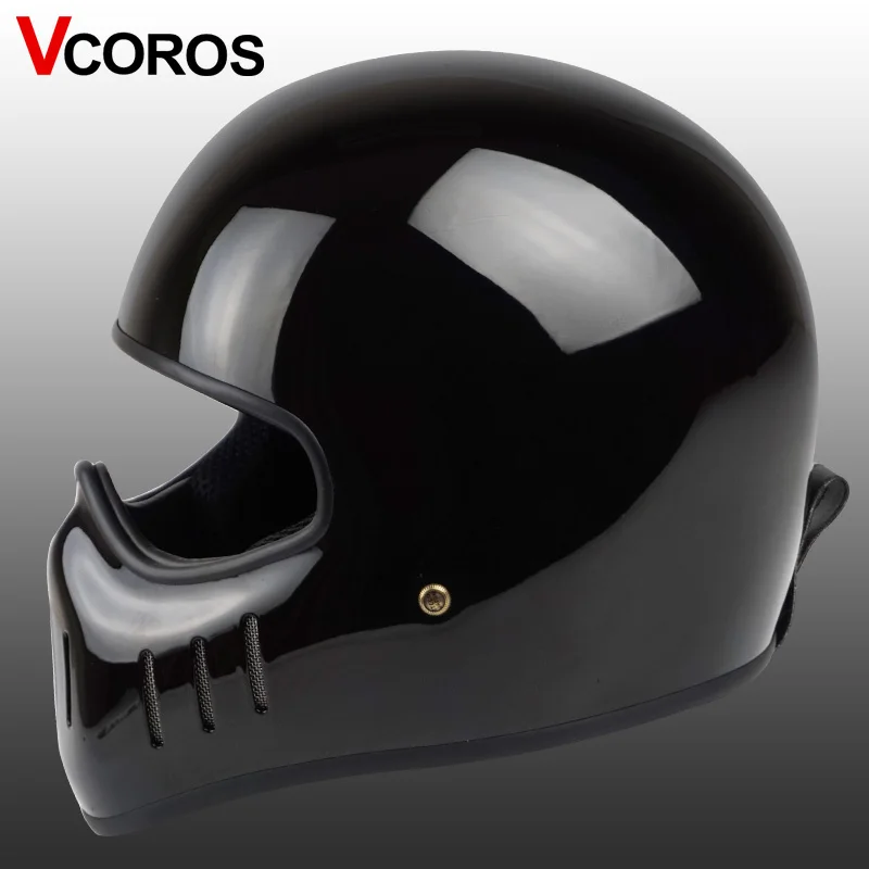 

TT CO Full face motorcycle helmet for model vintage retro cruise helmets can add goggles for Thompson for TT&CO Helmets