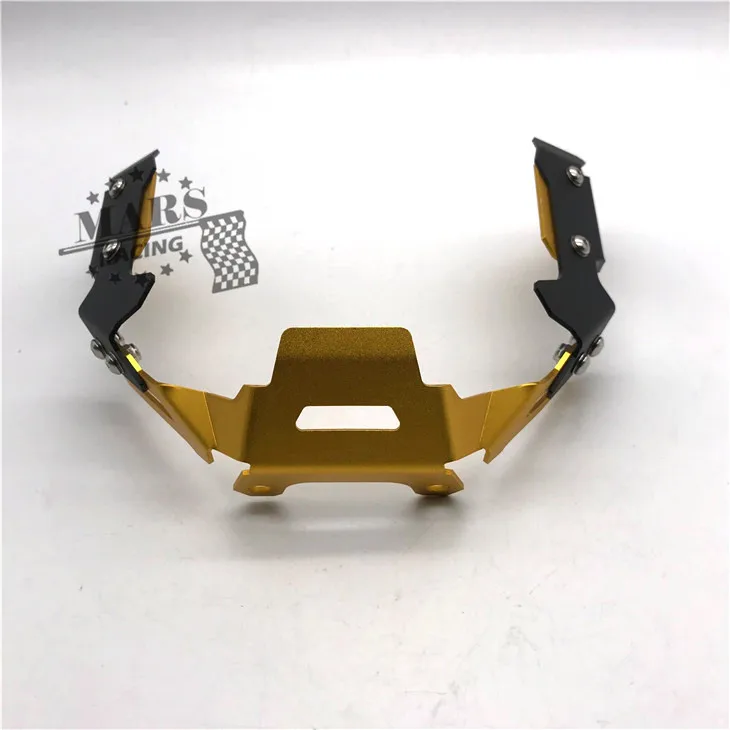 Мотоцикл с ЧПУ крышка головки фар гвардии Kit подходит для YAMAHA MT-25 MT-03- MT25 MT03 - Цвет: Golden